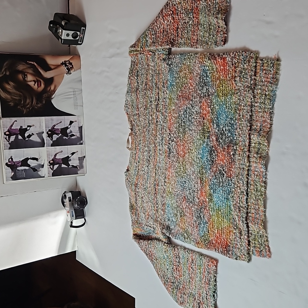 Soft Surroundings Oversized sweater with flaired sleeves